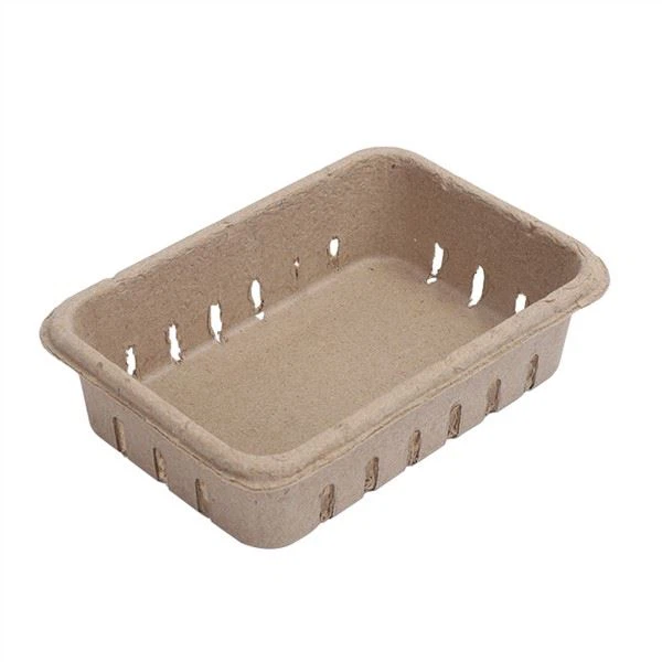 Ягідний кошик із зеленого формованого волокна